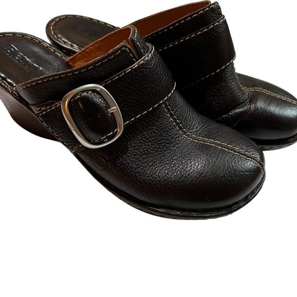 Born women’s clogs, mules brown slip on, women's size 10/42 - Picture 1 of 7